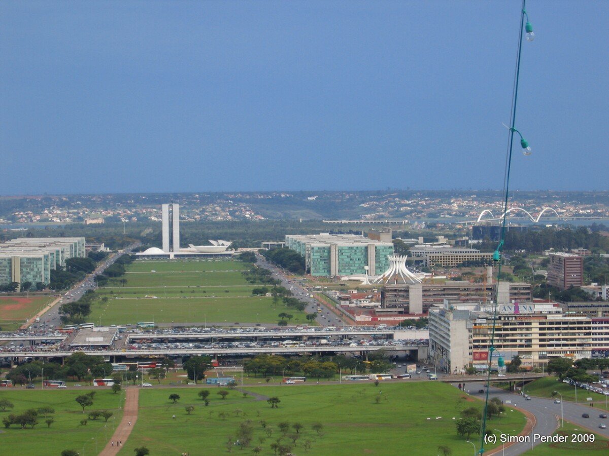Brasilia - from the TV tower 
